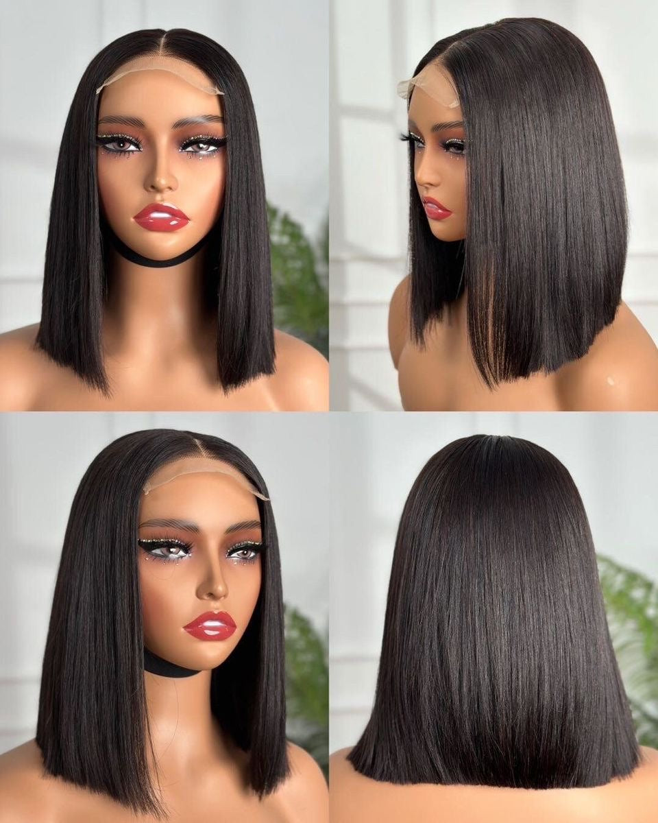Cabelo liso Bob