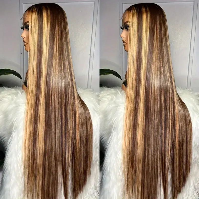 Cabelo com iluminação loira