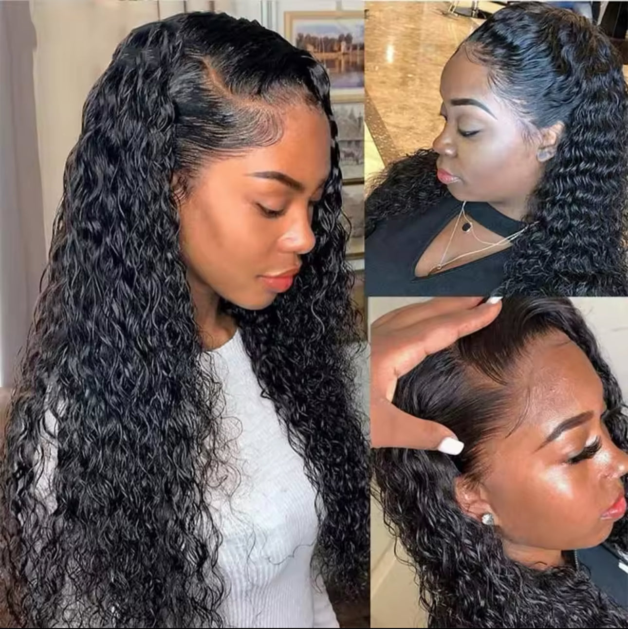 Cabelo kinky curly